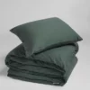 Bettwäsche Yumeko Pine Green Jersey -BEDSUPPLY VerkäufeBEDSUPPLY Verkäufe 8c1111a duvet cover set jersey pine green 6 1 1