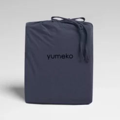 Bettwäsche Yumeko Indigo Blue Jersey -BEDSUPPLY VerkäufeBEDSUPPLY Verkäufe 99duvet cover set jersey indigo blue 1 pkg 1