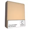 Kissenbezüge Cascina Colorini Park Lane Sand (Perkal-Baumwolle) (2er-Set) -BEDSUPPLY VerkäufeBEDSUPPLY Verkäufe Beige kussenslopen