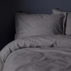 Bettwäsche Damai Mik Anthracite Baumwolle