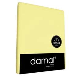 Double Split Topper Spannbettlaken Damai Vanilla 12 Cm (Baumwolle)