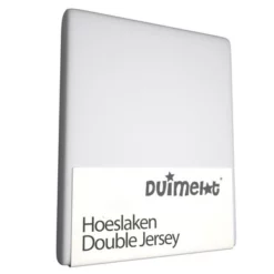 Spannbettlaken Duimelot Kinder Silber (Double Jersey)