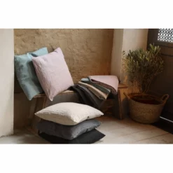 Zierkissenbezug Passion For Linen Fay Off Black (50 X 50 Cm) -BEDSUPPLY VerkäufeBEDSUPPLY Verkäufe Fay 2