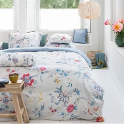 Bettwäsche Pip Studio Flower Festival Weiß Perkal