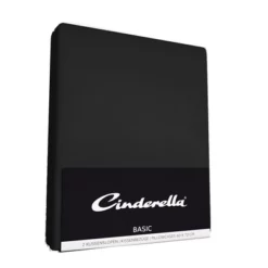 Kissenbezug Cinderella Black (Baumwollsatin) (Set Von 2)