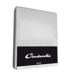 Kissenbezug Cinderella White (Baumwollsatin) (Set Von 2)