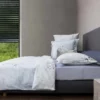 Bettwäsche Heckett & Lane Refined Ostana Hellblau Baumwolle -BEDSUPPLY VerkäufeBEDSUPPLY Verkäufe OSTANA HnL Velvet Touch 1