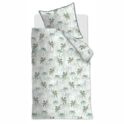 Bettwäsche Riviera Maison Palm Parade Grün Baumwolle -BEDSUPPLY VerkäufeBEDSUPPLY Verkäufe Palm20Parade Green DE 1P DE 10 Topshot Large