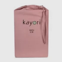 Doppeltes Split Topper Spannbettlaken Kayori Shizu Altrosa (Perkal)