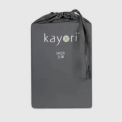 Topper Spannbettlaken Kayori Shizu Anthrazit (Perkal)