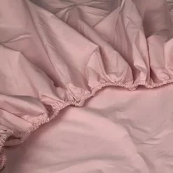 Split Topper Spannbettlaken Kayori Shizu Altrosa (Perkal) -BEDSUPPLY VerkäufeBEDSUPPLY Verkäufe Shizu20splittopper20perkal20oudroze 1