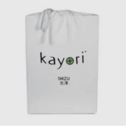 Split Topper Spannbettlaken Kayori Shizu Silbergrau (Jersey)