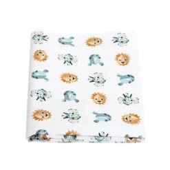 Kinderbettlaken Studio Ditte Wilde Tiere Cool Baumwolle