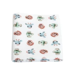 Kinderbettlaken Studio Ditte Wilde Tiere Lieb Baumwolle