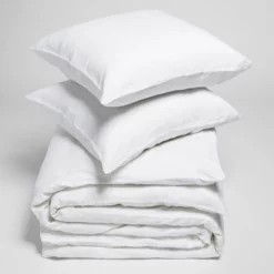 Bettwäsche Yumeko Pure White Linon -BEDSUPPLY VerkäufeBEDSUPPLY Verkäufe ac1244a duvet cover set washed linen pure white 2 2p stk 5