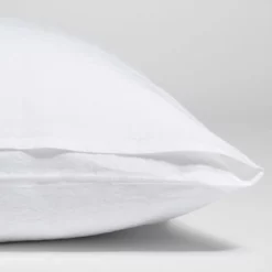 Bettwäsche Yumeko Pure White Linon -BEDSUPPLY VerkäufeBEDSUPPLY Verkäufe ac2072a pillowcase washed linen pure white 3 dtl 1