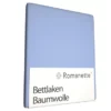 Bettlaken Romanette Hellblau (Baumwolle) -BEDSUPPLY VerkäufeBEDSUPPLY Verkäufe baumwolle bettlaken0003