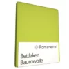 Bettlaken Romanette Apfel Grün (Baumwolle) -BEDSUPPLY VerkäufeBEDSUPPLY Verkäufe baumwolle spannbettlaken0016