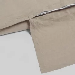 Bettwäsche Yumeko Natural Linon -BEDSUPPLY VerkäufeBEDSUPPLY Verkäufe bc1238a duvet cover set washed linen natural 3 dtl 1