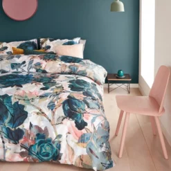 Bettwäsche Beddinghouse Moos Blau Grün Mako-Satin