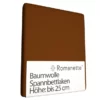 Spannbettlaken Romanette Braun (Baumwolle) -BEDSUPPLY VerkäufeBEDSUPPLY Verkäufe bruin5