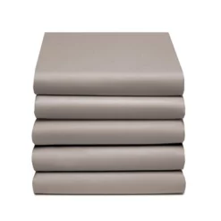 Double Split Spannbettlaken Damai Taupe (Baumwolle) -BEDSUPPLY VerkäufeBEDSUPPLY Verkäufe c 30 hl stapel taupe 14
