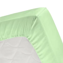 Spannbettlaken Damai Soft Grün (Baumwolle) -BEDSUPPLY VerkäufeBEDSUPPLY Verkäufe c 33 hl onder soft green