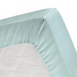 Single Split Topper Spannbettlaken Damai Aqua 8 Cm (Baumwolle) -BEDSUPPLY VerkäufeBEDSUPPLY Verkäufe c 45 hl onder aqua 13