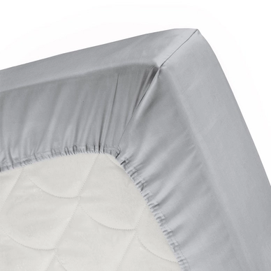 Spannbettlaken Damai Light Grey (Baumwolle) 5 Spannbettlaken Damai Light Grey (Baumwolle) – Bild 3