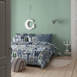 Bettwäsche Cinderella Campus Grau Flanell