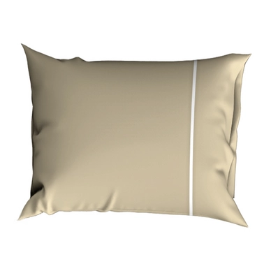 Kissenbezüge Cascina Colorini Divina Sand-Weiß (Perkal-Baumwolle) (2er-Set) – Bild 2