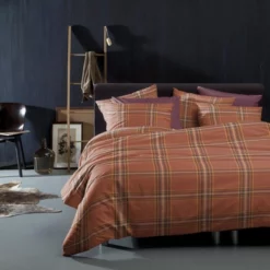 Bettwäsche Damai Centre Zimt Perkal