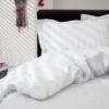 Bettwäsche Damai Linea Weiß Mako-Satin -BEDSUPPLY VerkäufeBEDSUPPLY Verkäufe d linea white 300 jpg 2