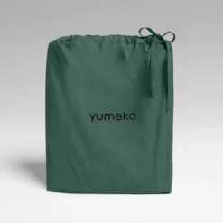 Bettwäsche Yumeko Forest Green Perkal -BEDSUPPLY VerkäufeBEDSUPPLY Verkäufe dc3571a duvet cover set percale forest green 1 pkg