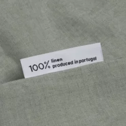 Bettwäsche Yumeko Stone Green Linon -BEDSUPPLY VerkäufeBEDSUPPLY Verkäufe dc3687a duvet cover set washed linen stone green 5 lbl1