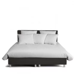 Bettwäsche Damai Einfarbig Hellgrau Renforcé