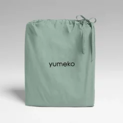 Bettwäsche Yumeko Jade Green Perkal -BEDSUPPLY VerkäufeBEDSUPPLY Verkäufe eduvet cover set percale jade green 1 pkg