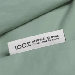 Bettwäsche Yumeko Jade Green Perkal -BEDSUPPLY VerkäufeBEDSUPPLY Verkäufe eduvet cover set percale jade green 4 lbl