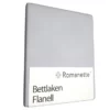 Bettlaken Romanette Hellgrau (Flanell) -BEDSUPPLY VerkäufeBEDSUPPLY Verkäufe flanell bettlaken0002