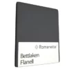 Bettlaken Romanette Anthrazit (Flanell) -BEDSUPPLY VerkäufeBEDSUPPLY Verkäufe flanell bettlaken0008