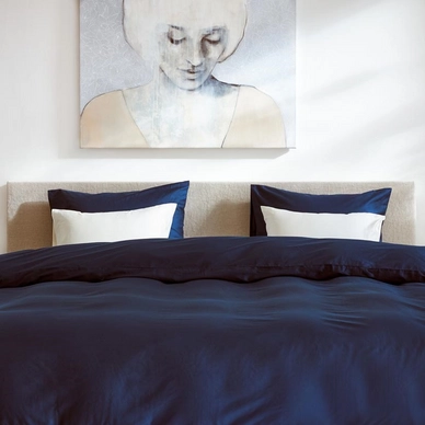 Bettwäsche Yumeko Night Blue Mako-Satin 3 Bettwäsche Yumeko Night Blue Mako-Satin