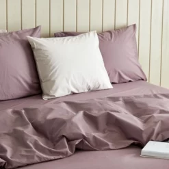 Bettwäsche Yumeko Mauve Perkal -BEDSUPPLY VerkäufeBEDSUPPLY Verkäufe gmood percale mauve 3 1