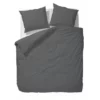 Bettwäsche Essenza Guy Anthrazit Baumwolle