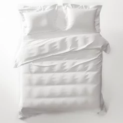 Bettwäsche Heckett & Lane Feline Weiß Perkal