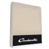 Topper Spannbettlaken Cinderella Taupe (Baumwolle) -BEDSUPPLY VerkäufeBEDSUPPLY Verkäufe hoeslaken cinderella sundays taupe satijn goede kleur 3