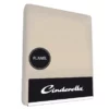 Spannbettuch Cinderella Taupe (Flanell) -BEDSUPPLY VerkäufeBEDSUPPLY Verkäufe hoeslaken cinderella taupe flanel goede kleur 1