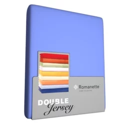 Spannbettlaken Romanette Lavendel (Double Jersey)