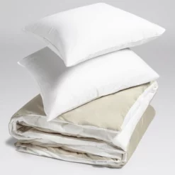 Bettwäsche Yumeko White Sandy Mako-Satin -BEDSUPPLY VerkäufeBEDSUPPLY Verkäufe ic1170a duvet cover set cotton sateen double face white sandy 5 4