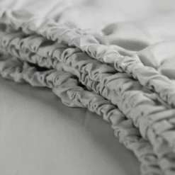 Boxspring / Wasserbett Spannbettlaken Cinderella Hellgrau (Baumwolle) -BEDSUPPLY VerkäufeBEDSUPPLY Verkäufe image2028129 45