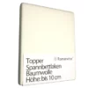 Topper Spannbettlaken Romanette Elfenbein (Baumwolle) 1 Topper Spannbettlaken Romanette Elfenbein (Baumwolle) -BEDSUPPLY VerkäufeBEDSUPPLY Verkäufe ivoord